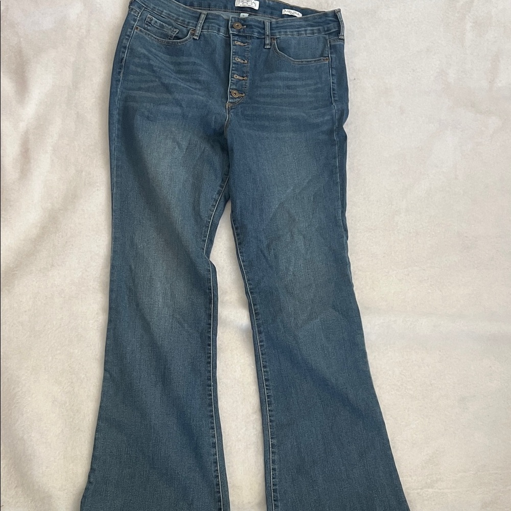 Sofia by Sofia Vergara Denim Wide Leg Jeans